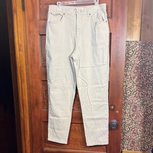 Faded Glory Light Gray Jeans‎ Size 18